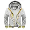 Men's Patchwork Thick Warm Hooded Fleece Jacket 91983607U sold by Manly