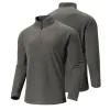 Men's Fleece Stand Collar Warm Pullover Sweatshirt 64337917U sold by Manly