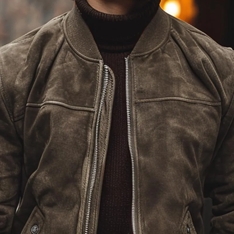 Men's Vintage Corduroy Stand Collar Jacket 74619413X sold by Manly product image thumbnail 4