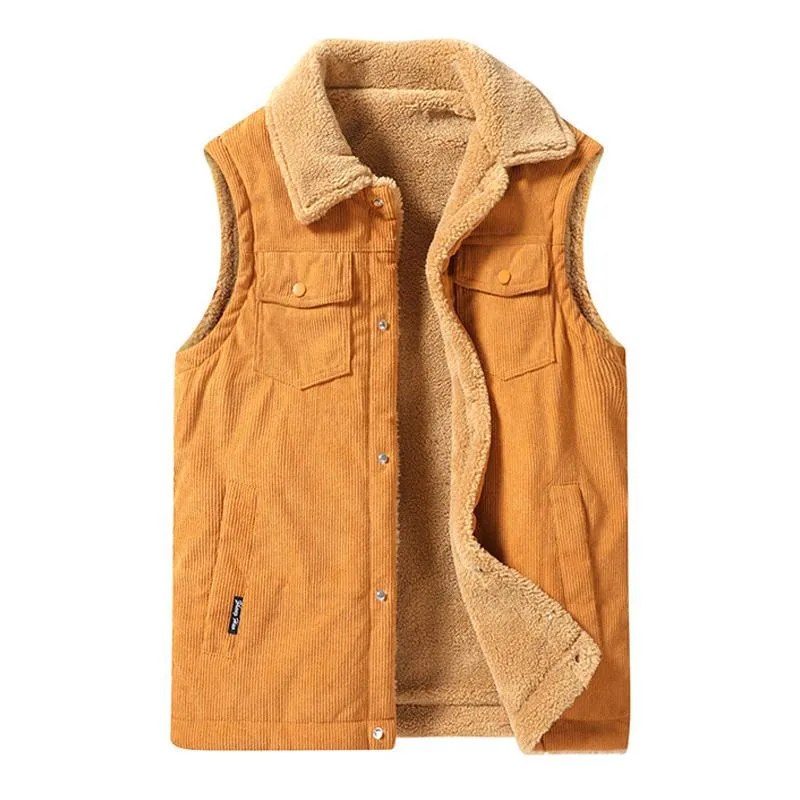 Men's Vintage Thick Corduroy Vest 03473249U sold by Manly