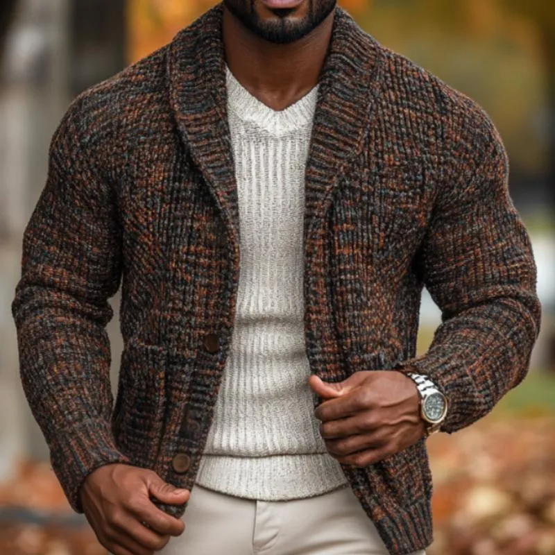 Men's Classic Vintage Knit Cardigan 28295150F sold by Manly product image thumbnail 3