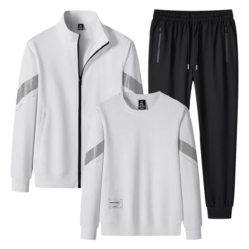 Men's Outdoor Leisure Sweatshirt Hoodie Pants Three-piece Set 65136818F sold by Manly product image thumbnail 4
