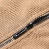Men's Casual Corduroy Stand Collar Jacket 07339823F sold by Manly