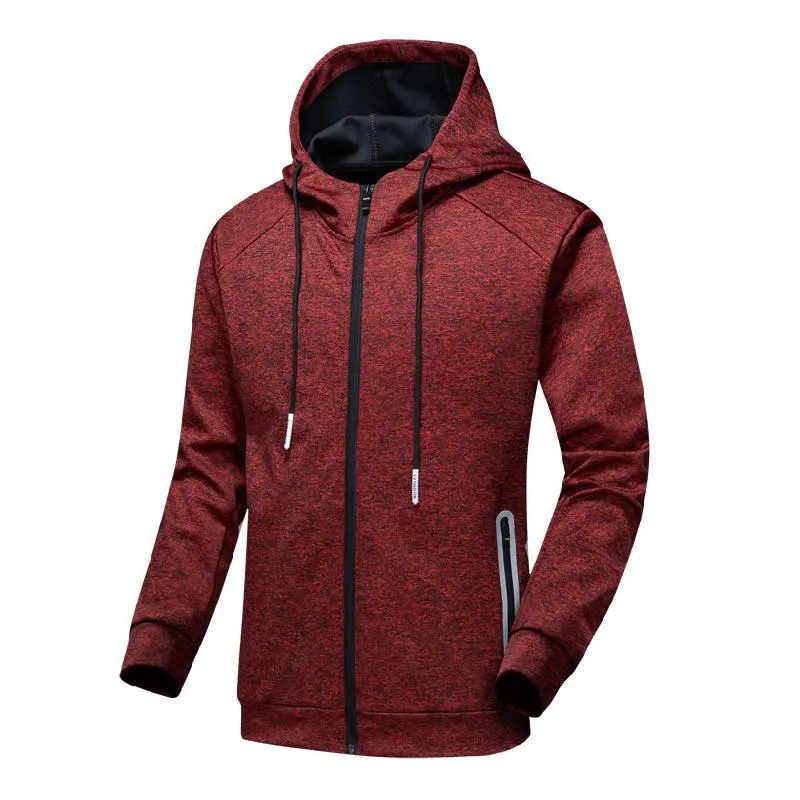 Men's Sports Casual Hooded Sweatshirt Jacket 27227752F sold by Manly