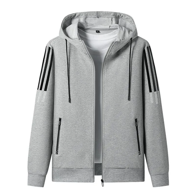 Men's Classic All-match Hooded Sweatshirt Jacket 55797091F sold by Manly product image thumbnail 2
