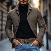 Men's Vintage Houndstooth Notch Lapel Single Breasted Slim Fit Blazer 76167581M sold by Manly