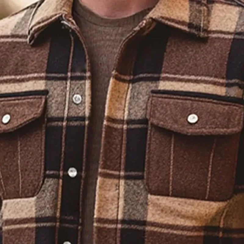 Men's Vintage Check Lapel Jacket 54183913X sold by Manly product image thumbnail 3