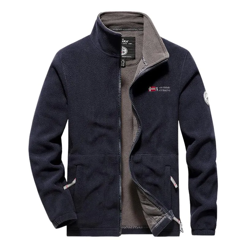 Men's Fleece Thickened Polar Fleece Warm Jacket 51633558U sold by Manly product image thumbnail 5