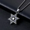 Retro Casual Six-pointed Star Necklace 65906947TO sold by Manly