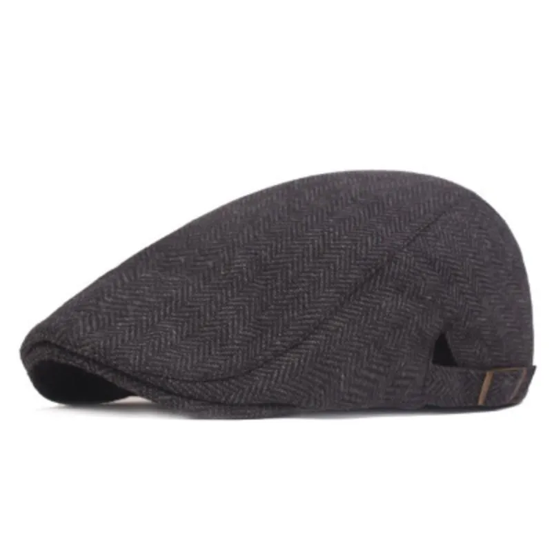 Men's Vintage Casual Herringbone Beret 83306898TO sold by Manly product image thumbnail 4
