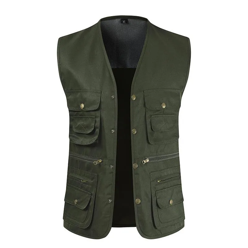 Men's Retro Casual Single Breasted Vest 37019841U sold by Manly product image thumbnail 2