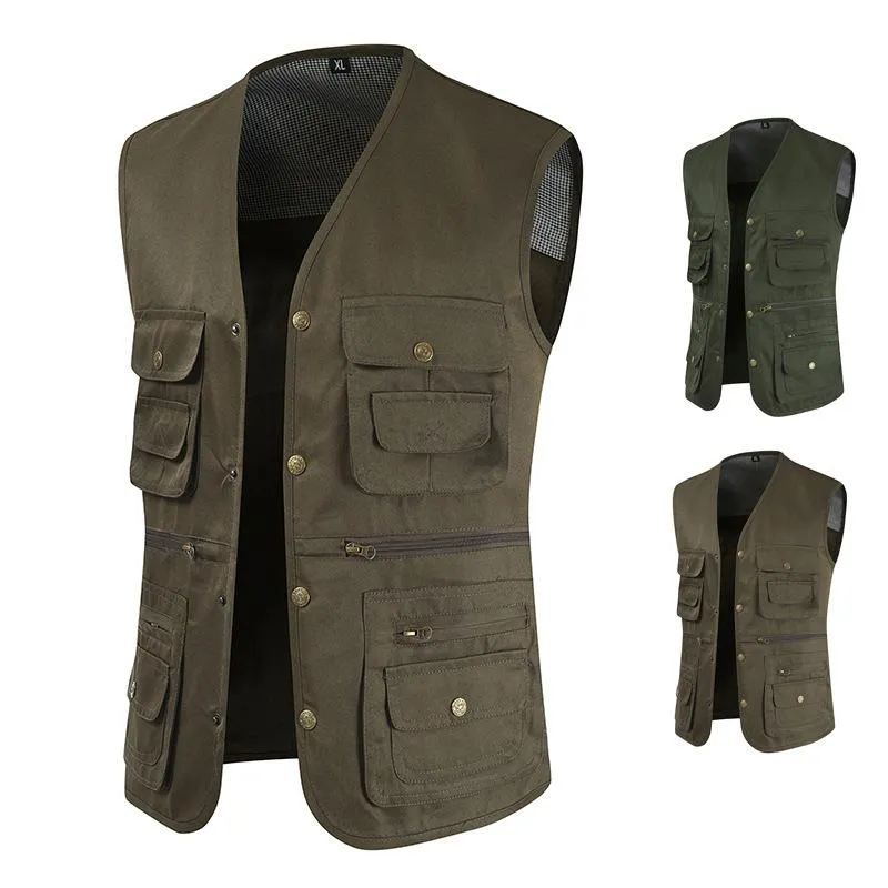Men's Retro Casual Single Breasted Vest 37019841U sold by Manly product image thumbnail 3
