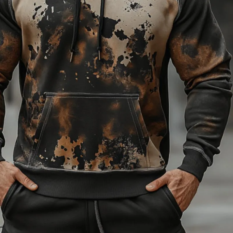 Men's Classic Casual Printed Long Sleeve Hoodie 68187152K sold by Manly product image thumbnail 4