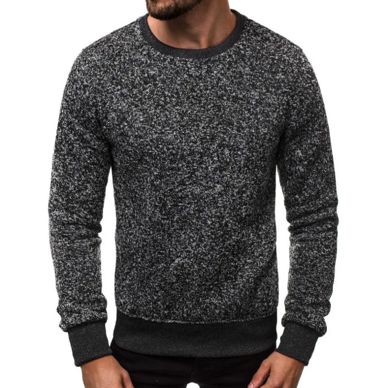 Men's Retro Casual Trendy Pullover Sweatshirt 56518405TO sold by Manly