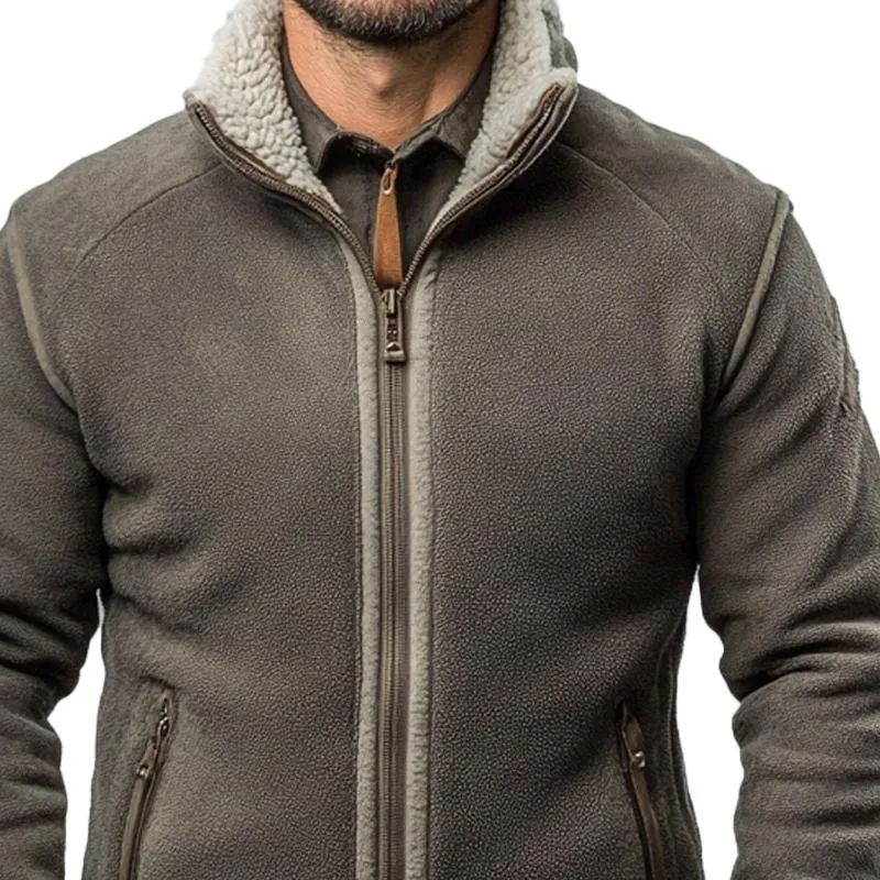 Men's Contrast Polar Fleece Zip Jacket 55796529X sold by Manly product image thumbnail 3