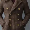 Men's Vintage Herringbone Double Breasted Blazer 76474565Y sold by Manly