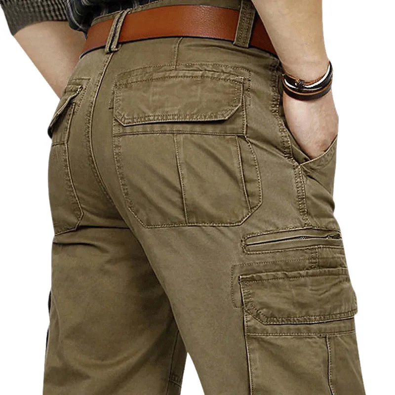 Men's Vintage Multi-Pocket Cargo Pants 50622986U sold by Manly