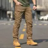 Men's Solid Color Outdoor Multi-pocket Cargo Pants 86827118Z sold by Manly