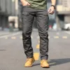 Men's Solid Color Outdoor Multi-pocket Cargo Pants 86827118Z sold by Manly