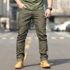 Men's Solid Color Outdoor Multi-pocket Cargo Pants 86827118Z sold by Manly