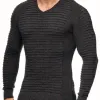 Men's Casual V-neck Pullover Sweater 68842704F sold by Manly