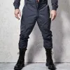 Men's Classic Casual Workwear Multi-Pocket Long Sleeve Jumpsuit 32860257K sold by Manly