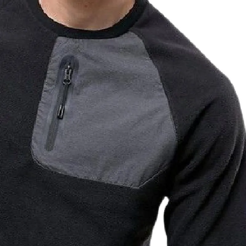 Men's Classic Crew Neck Polar Fleece Sweatshirt 96738021F sold by Manly product image thumbnail 3