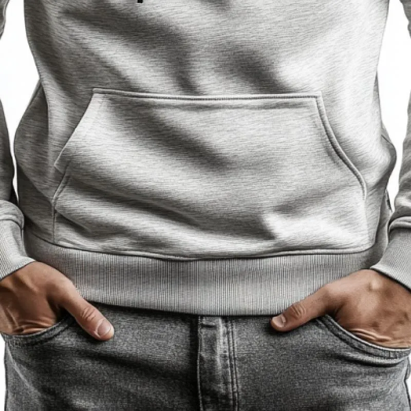 Men's Classic Casual Slim Fit Pocket Hoodie 26531326K sold by Manly product image thumbnail 3