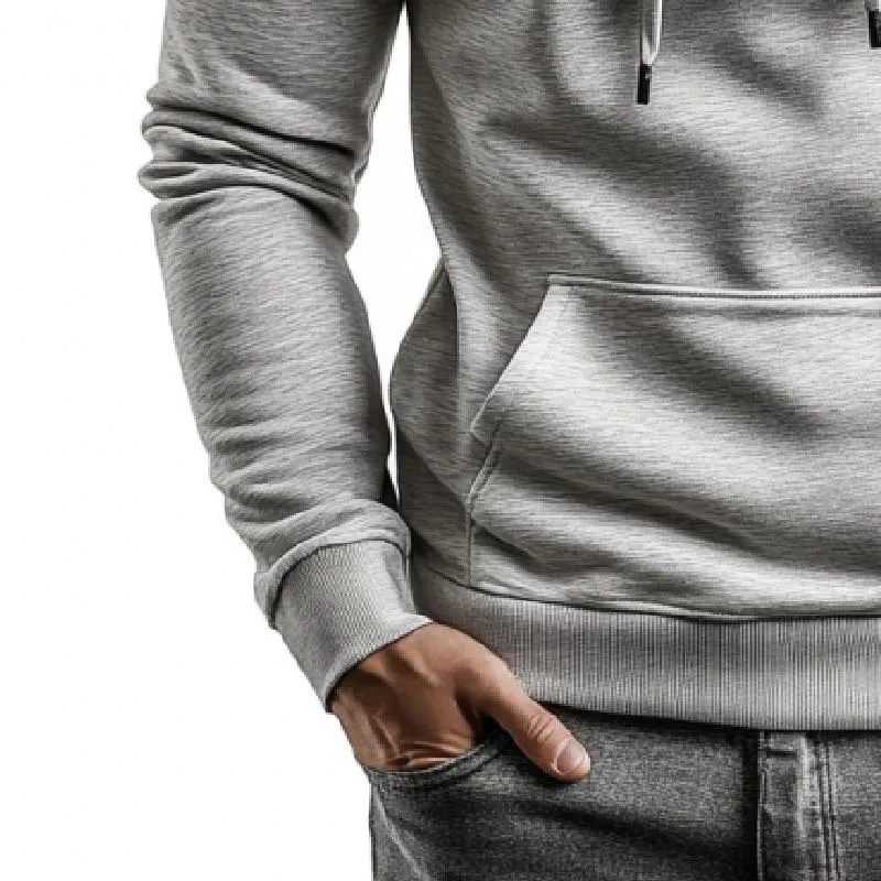 Men's Classic Casual Slim Fit Pocket Hoodie 26531326K sold by Manly product image thumbnail 4
