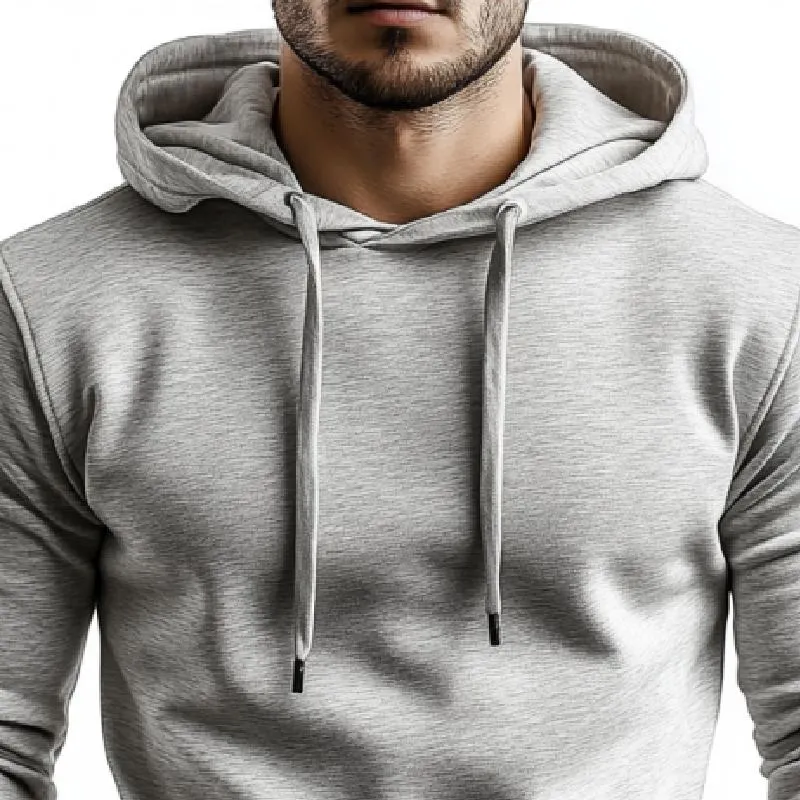 Men's Classic Casual Slim Fit Pocket Hoodie 26531326K sold by Manly product image thumbnail 2