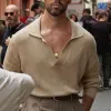 Men's Casual Fashionable V-neck Long-sleeved Knitted Sweater 07969515K sold by Manly