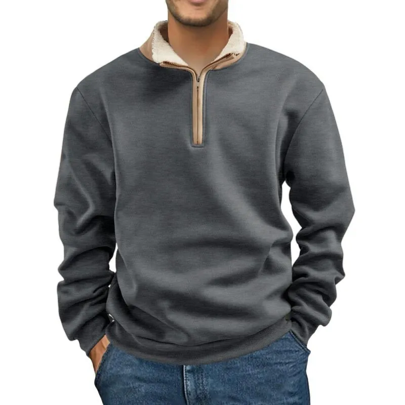 Men's Vintage Patchwork Long Sleeve Sweatshirt 63965788X sold by Manly