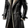 Men's Zippered Mid-length Leather Coat 88799708X sold by Manly