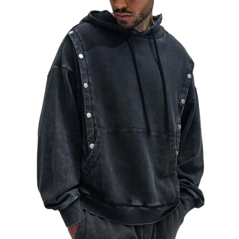 Men's Classic Retro Hoodie 32022303F sold by Manly