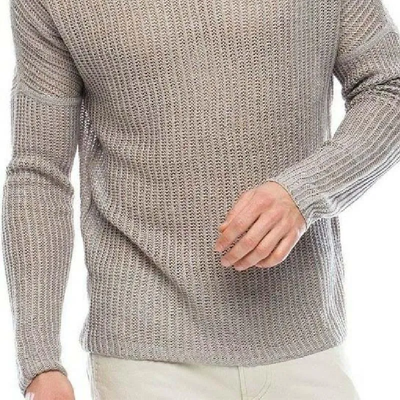 Men's Classic Casual Crew Neck Slim Fit Sweater 43692711K sold by Manly product image thumbnail 3