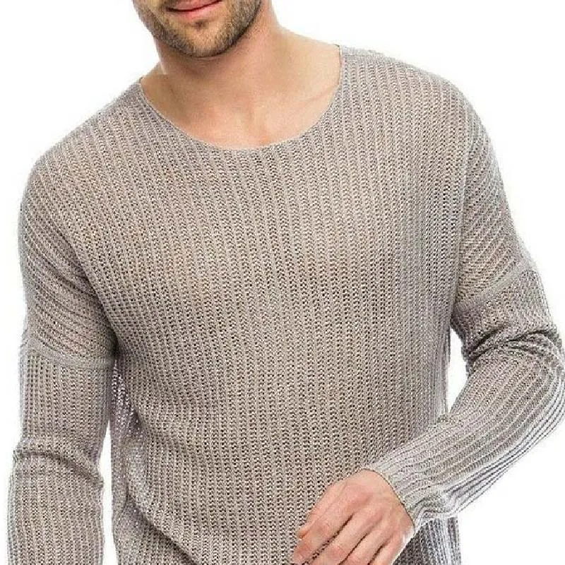 Men's Classic Casual Crew Neck Slim Fit Sweater 43692711K sold by Manly product image thumbnail 2