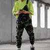Men Casual Camouflage Cargo Overalls 14686074Y sold by Manly