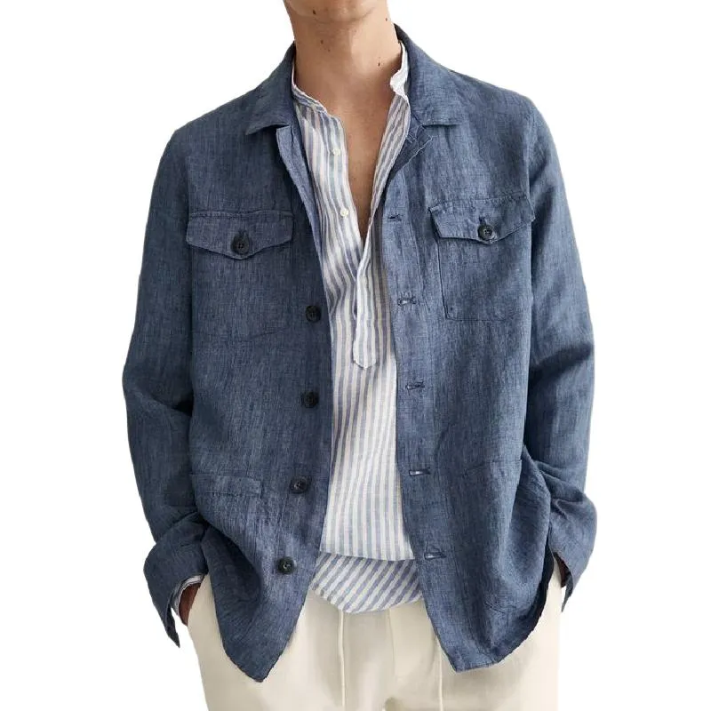 Men's Casual Comfort Lapel Shirt 47726774F sold by Manly