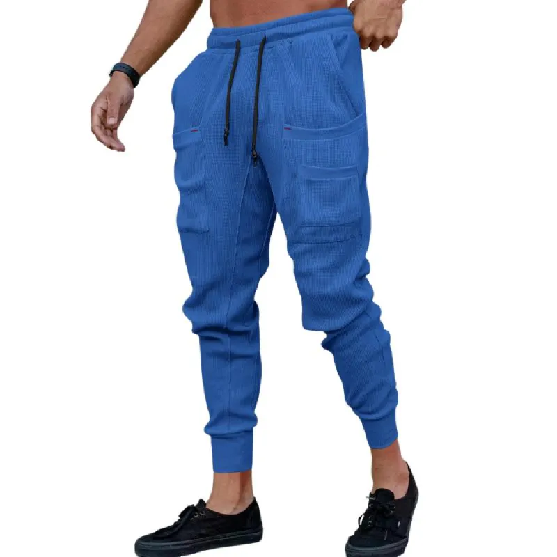 Men's Casual Multi-pocket Sports Pants 26882640F sold by Manly