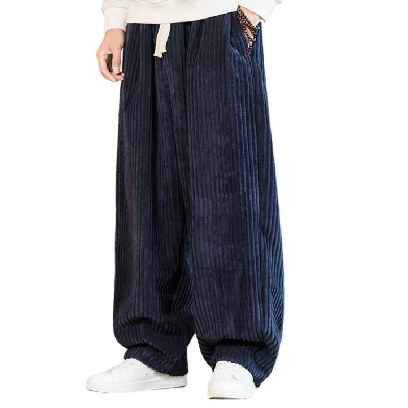 Men's Vintage Corduroy Loose Harem Pants 81486739F sold by Manly