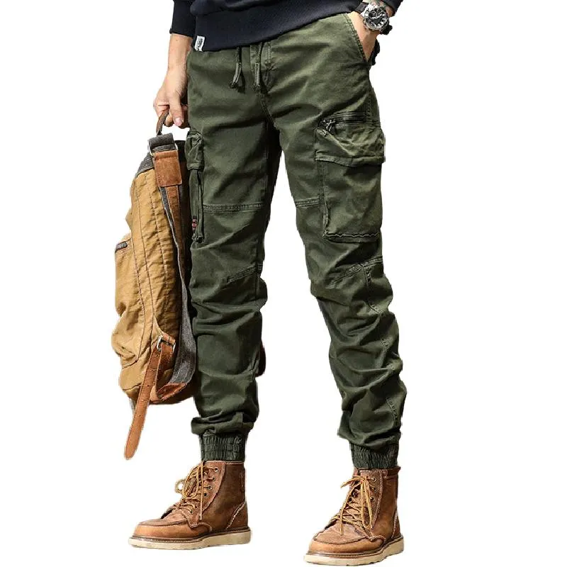 Men's Simple and Versatile Multi Pocket Cargo Pants 20526444F sold by Manly product image thumbnail 2