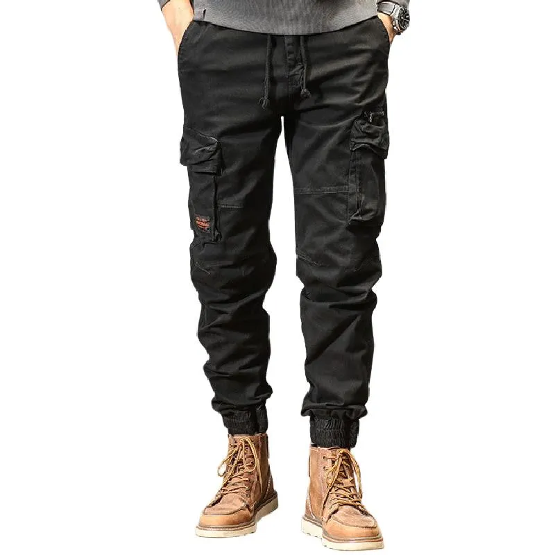 Men's Simple and Versatile Multi Pocket Cargo Pants 20526444F sold by Manly product image thumbnail 3