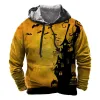 Men's Vintage Print Hoodie 65428360U sold by Manly