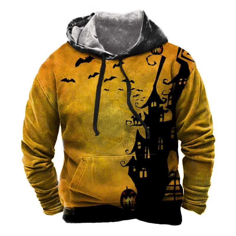 Men's Vintage Print Hoodie 65428360U sold by Manly product image thumbnail 4