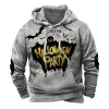 Men's Vintage Print Hoodie 65428360U sold by Manly