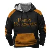 Men's Vintage Print Hoodie 65428360U sold by Manly