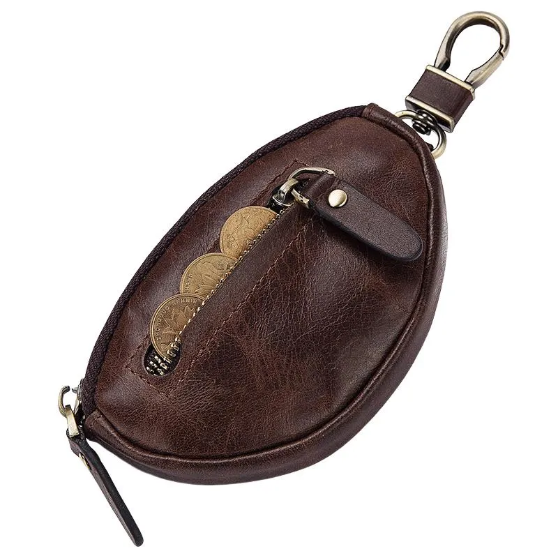 Men's Classic Cowhide Car Key Zipper Wallet 08486347K sold by Manly product image thumbnail 3