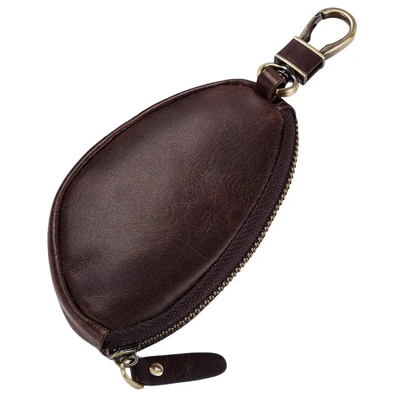 Men's Classic Cowhide Car Key Zipper Wallet 08486347K sold by Manly product image thumbnail 5