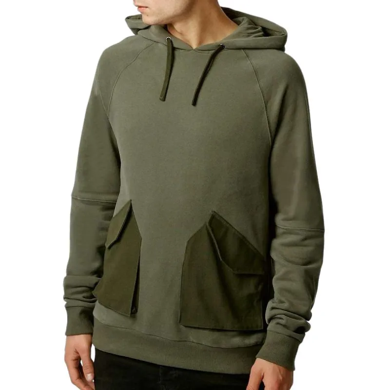 Men's Casual Multi-pocket Hoodie 40054187F sold by Manly