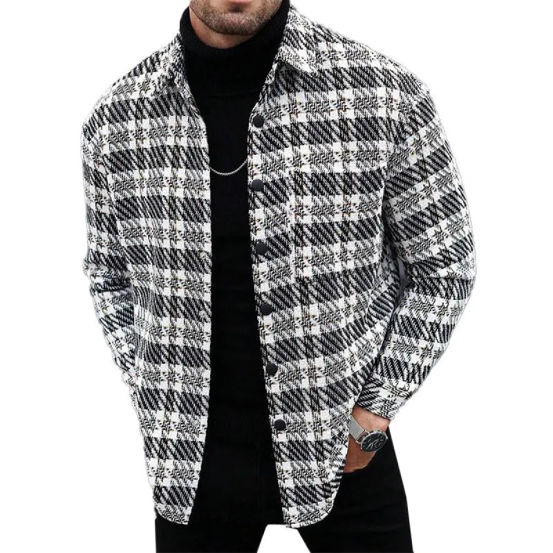 Men's Blended Lapel Single-breasted Jacket 92646672X sold by Manly